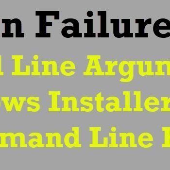installation error