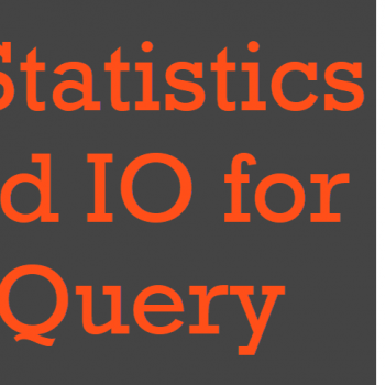 statistics time