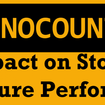 SET NOCOUNT