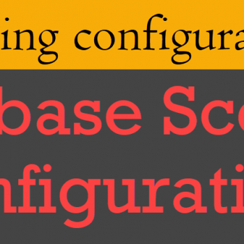 Scoped Configurations