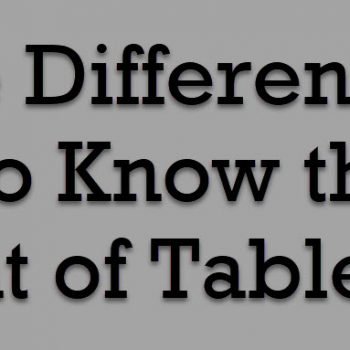 different methods