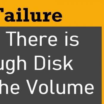 disk full