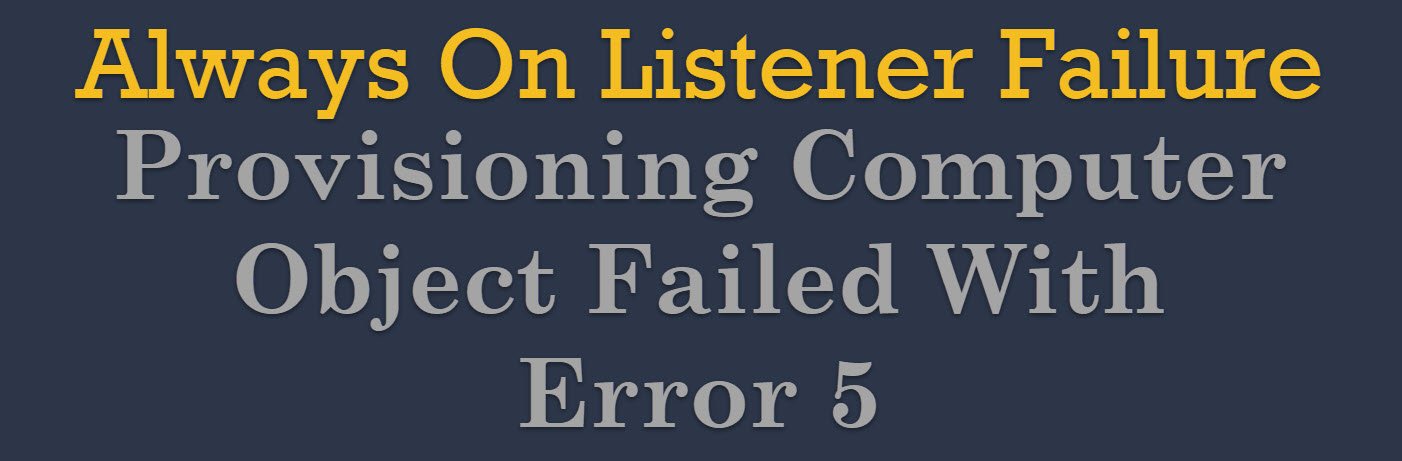 failure
