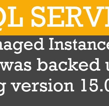 restore error