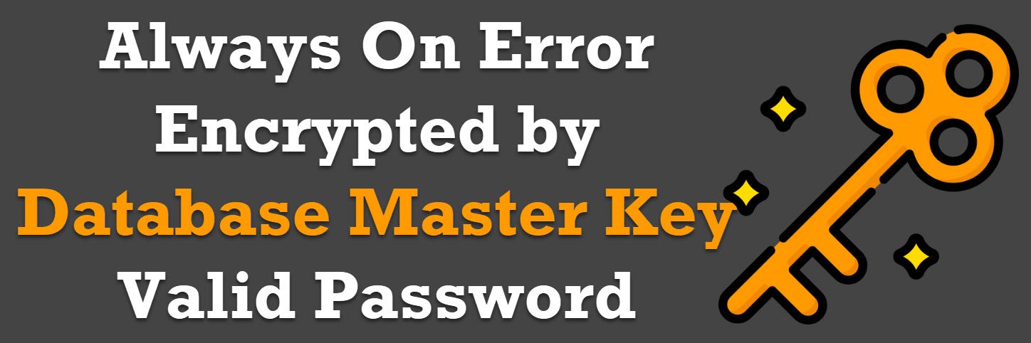 database master key