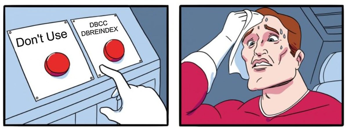 dbcc reindex