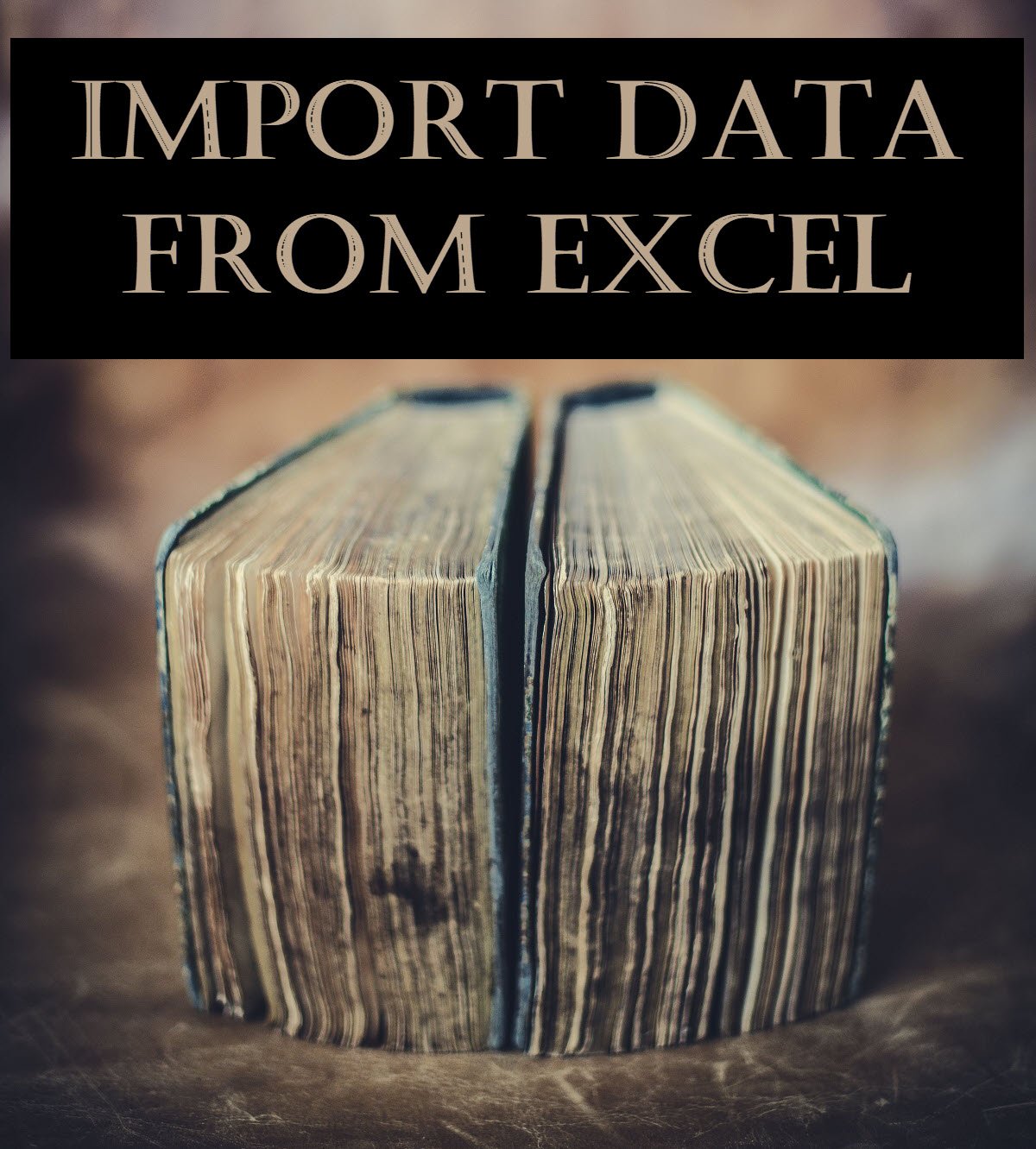 import data