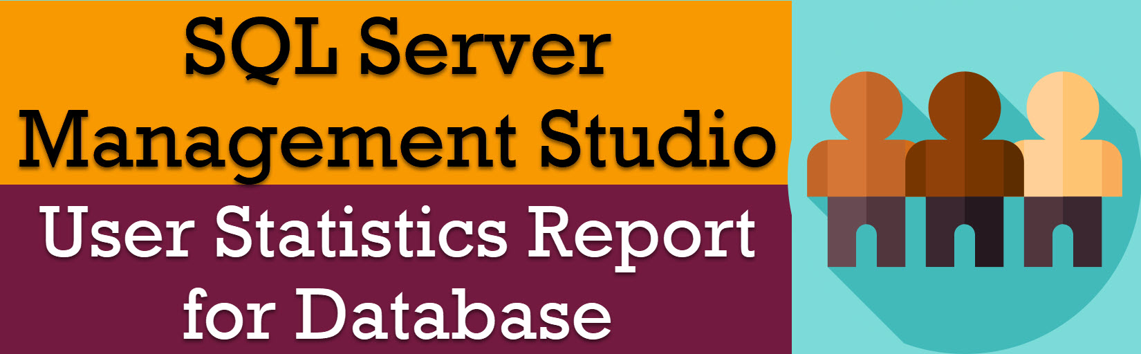 User Statistics Report for Database