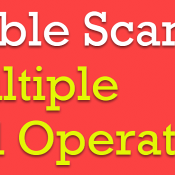 single table scan