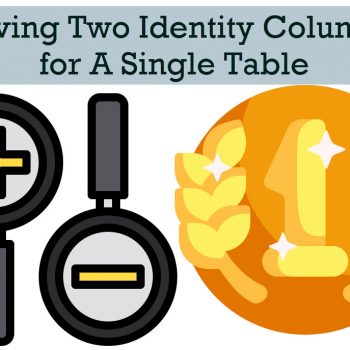 two identity columns