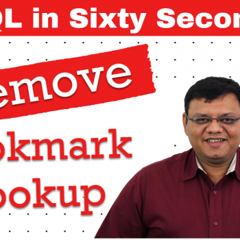 Remove Bookmark Lookup
