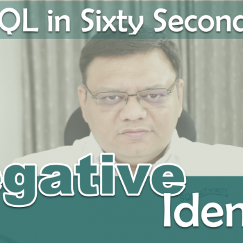 negative identity