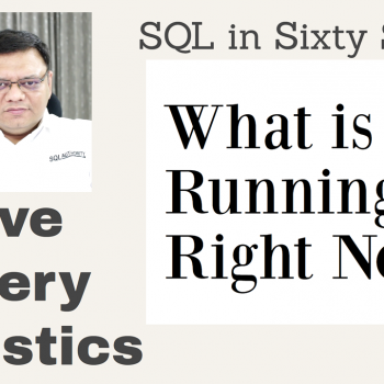 Live Query Statistics