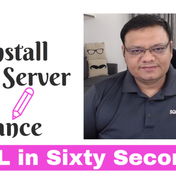 uninstall SQL Server