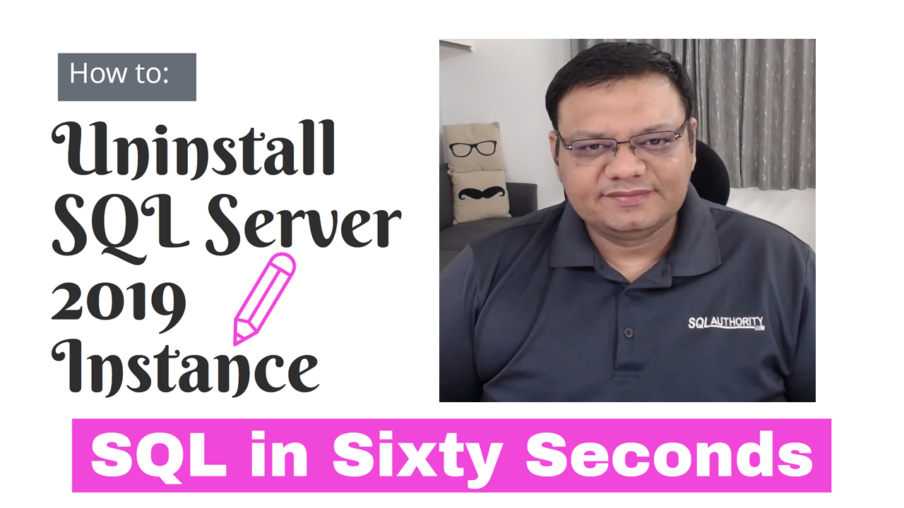 uninstall SQL Server