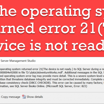 error 21