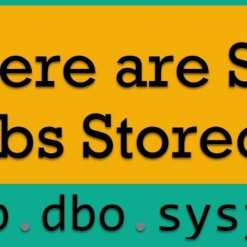 Jobs Stored