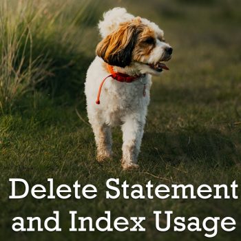 delete statement