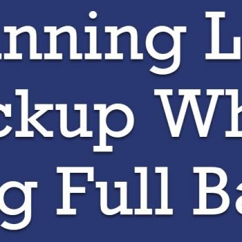 running log backup