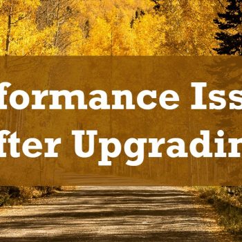 After Upgrading