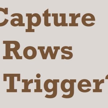 Deleted Rows