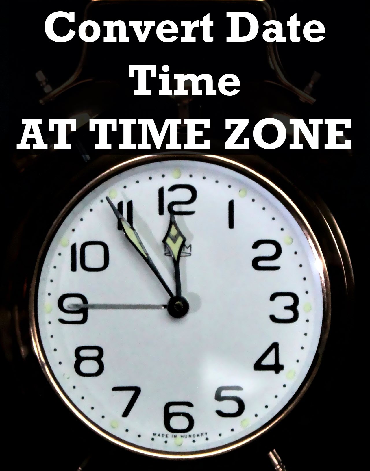 AT TIME ZONE