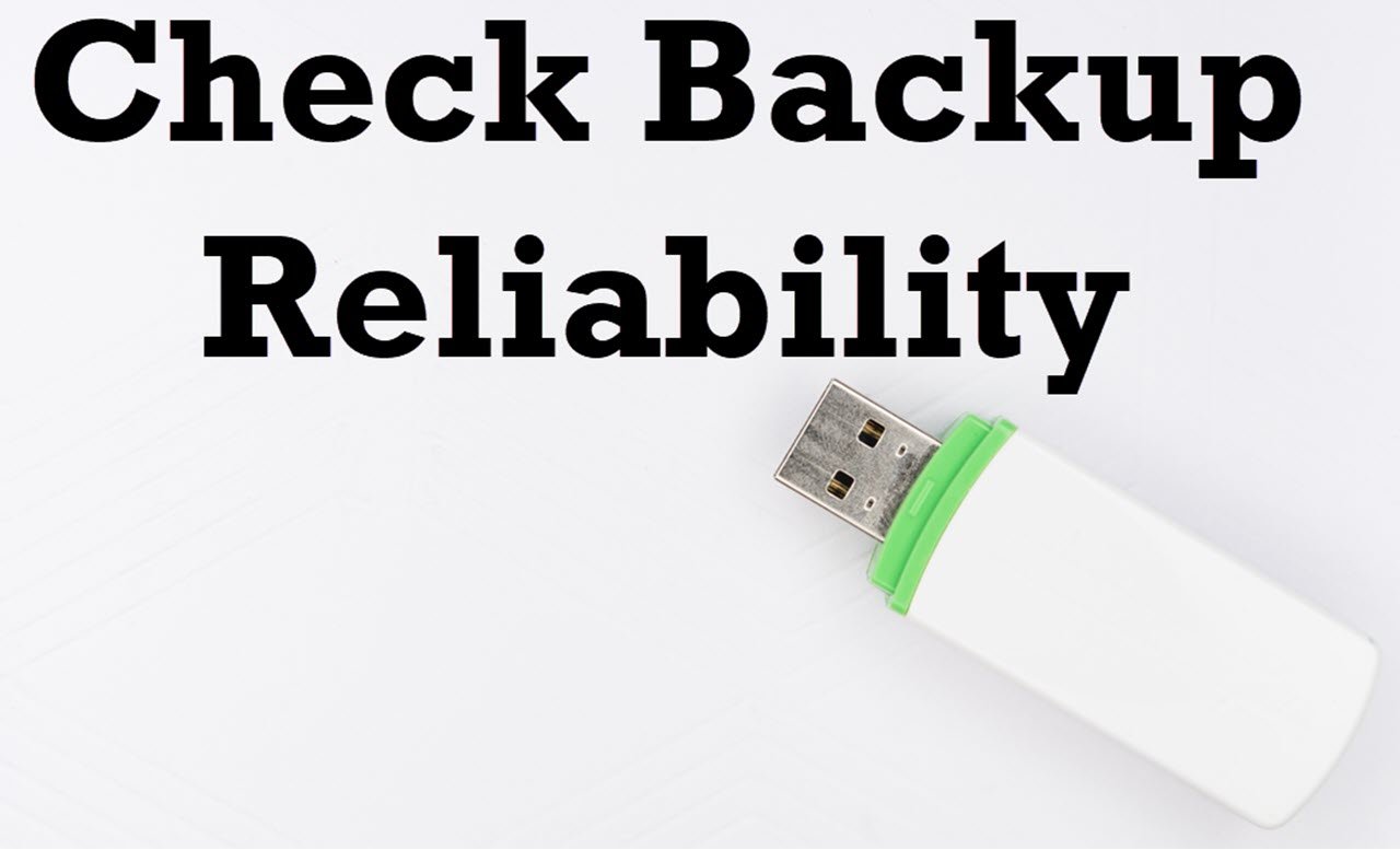 Backup Reliability