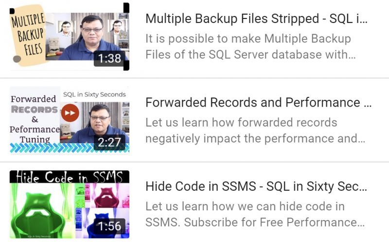 Forwarded Records, Multiple Backup and SSMS - SQL in Sixty Seconds - Feb 2021 multiplebackup-800x497 