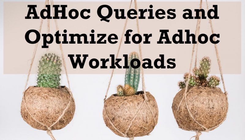SQL SERVER - AdHoc Queries and Optimize for Adhoc Workloads adhocqueries-800x459 