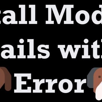 install module
