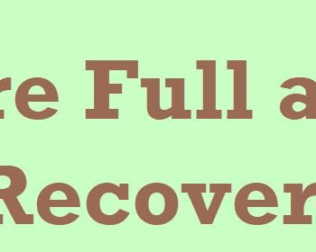 Recovery Models