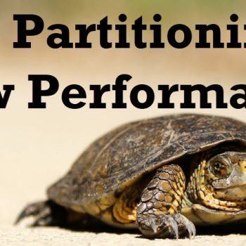Slow Performance