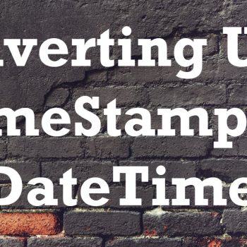 Unix TimeStamp