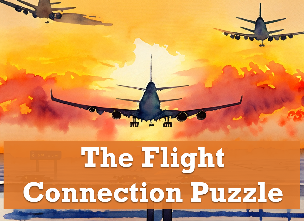 The Flight Connection Puzzle