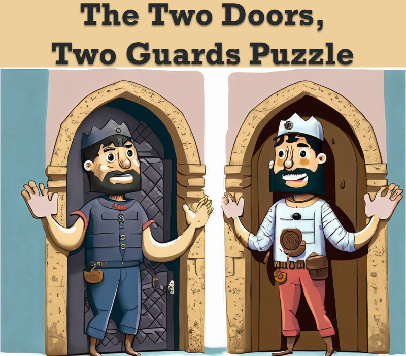 SQL SERVER - The Two Doors, Two Guards Puzzle tdtg-800x701 