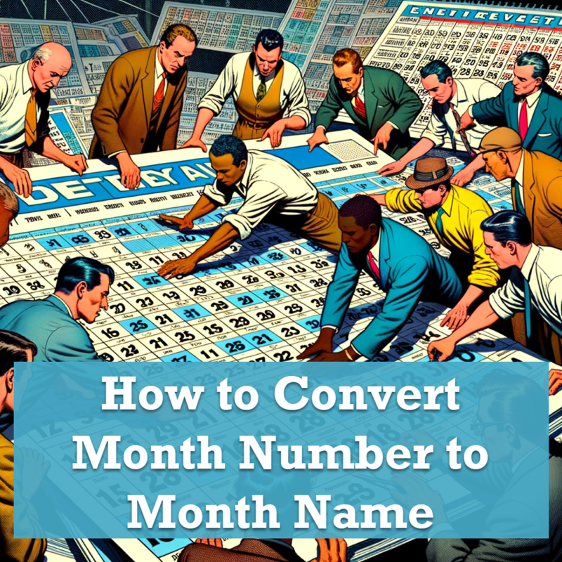 SQL SERVER - How to Convert Month Number to Month Name datecals-800x800 