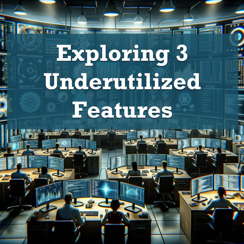 SQL SERVER - Exploring 3 Underutilized Features underutilized-800x800 